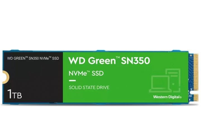 Накопитель SSD M.2 Western Digital WDS100T3G0C PCI Express 3.0 x4/1ТБ/3D NAND QLC