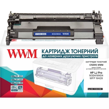 Картридж для HP LaserJet Pro M428, M428dw, M428fdn WWM Black CF259X-WWM