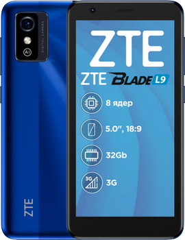 Мобильный телефон ZTE Blade L9 1/32GB Blue