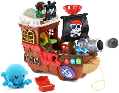 Розвиваюча іграшка VTech Treasure Seekers Pirate Ship Піратський корабель зі скарбами (80-177800) (B07PR57S12)