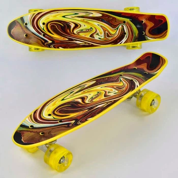 Скейт пенні борд Р 13609 Best Board колеса PU