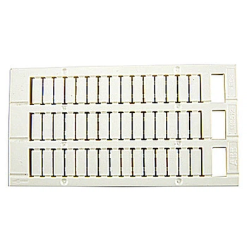 Маркування чисте ABB MC612 blank 39 шт. у пластині, для ZS6... (1SNK150000R0000)