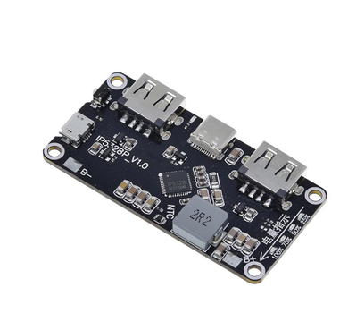 Плата павербанка QC Быстрая зарядка USB type C 5,9,12V Модуль Li-ion Baseus