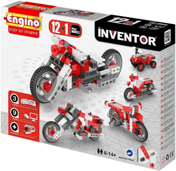 Klocki konstrukcyjne Engino Inventor 12 w 1 Motocykle (1232)