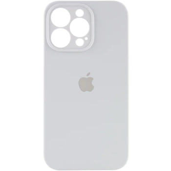 Чехол Silk Full Camera Protective (AA) для Apple iPhone 16 Pro Max (6.9") Белый / White Без бренда