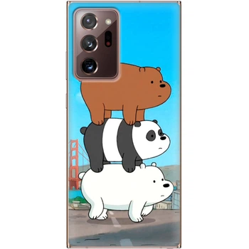 Чохол Силіконовий з Картинкою на Samsung Galaxy Note 20 Ultra (N985) (Мультик, Ведмедики) (40573-ys2329)