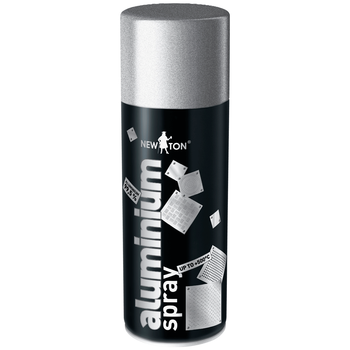 Эмаль на основе алюминия | NewTon Aluminium Spray | Аэрозоль 400 мл