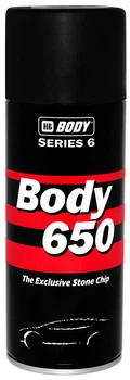 Антигравийное покрытие | BODY 650 Proline | Аэрозоль 400 мл — Черный
