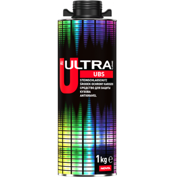 Антигравийное покрытие | Ultra Line UBS | Под пистолет краскопульта 1 кг — Черный