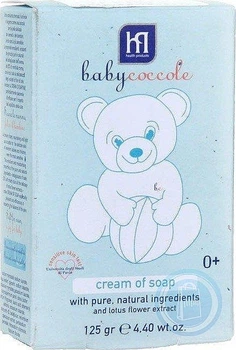 Крем-мило з екстрактом квітів лотоса — Babycoccole Cream Soap 125g (125 g) (969786-1231253-2)