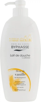 Крем для душа "Ваниль" - Byphasse Caresse Shower Cream 1000ml (500ml, 1000ml, 2000ml) (934682-1189312-2)