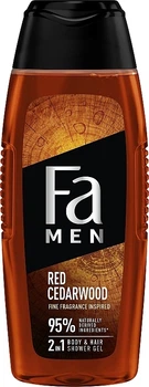 Гель для душа 2в1 "Красный кедр" - Fa Men Red Cedarwood Shower Gel 400ml (250ml, 400ml) (957650-1217785-2)