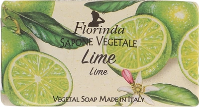 Мыло натуральное "Лайм" - Florinda Lemon Natural Soap 50g (50g, 100g) (942677-1199486-2)
