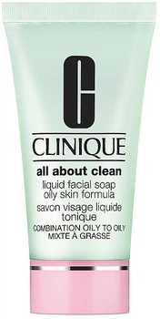 Сильнодіюче мило для жирної шкіри - Clinique All About Clean Liquid Facial Soap 30ml (30ml) (958136-1218350-2)