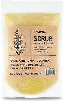 Скраб для тела "Календула + Лаванда" - Vesna 300g (300g) (948397-1207124-2)