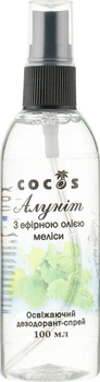Дезодорант-спрей "Алунит" с эфирным маслом мелиссы - Cocos 100ml (50ml, 100ml) (938050-1193506-2)