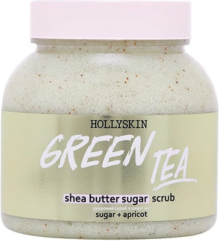 Сахарный скраб с маслом ши и перлитом - Hollyskin Green Tea 300ml (300ml) (970604-1231879-2)
