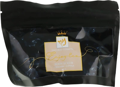 Натуральний сольовий скраб для тіла "Кориця" - Enjoy & Joy Enjoy Eco Cinnamon 220g (220g) (937538-1192740-2)