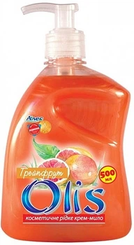 Косметическое жидкое крем-мыло "Грейпфрут" с дозатором - Olis 500ml (500ml) (965725-1227124-2)