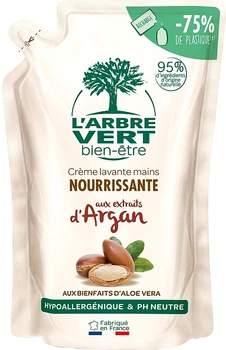 Крем-мыло для рук "Аргания" - L'Arbre Vert Hand Wash Cream with Argan (дой-пак) 300ml (300ml) (963543-1224905-2)