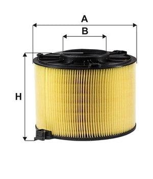 Фильтр воздуха WIX FILTERS 370/3 = WA9846 WIX Filters (WA9846)