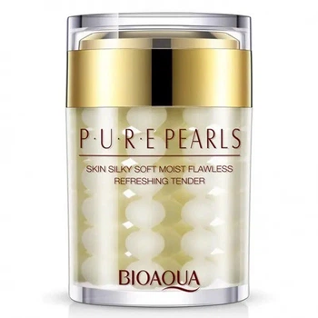 Увлажняющий крем для лица с экстрактом жемчуга Bioaqua Pure Pearls, 60г