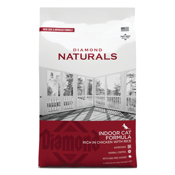 Сухой корм Diamond Naturals Indoor Cat Chicken & Rice с мясом цыплят для домашних кошек 7.5 кг