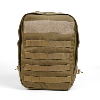 Универсальный тактический рюкзак 10 литров, военный штурмовой рюкзак из плотной тактической ткани Kiborg Койот