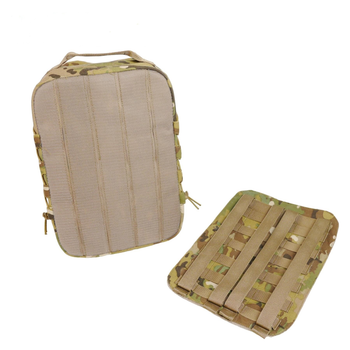 Універсальний тактичний быстросъемный рюкзак 10 літрів, військовий штурмовий рюкзак із щільної тактичної тканини Kiborg Мультикам