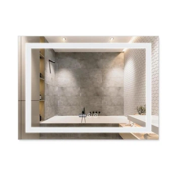 Зеркало Qtap Mideya 800х600 с LED с антизапотеванием DC-F904 (QT2078F904W), прямоугольное