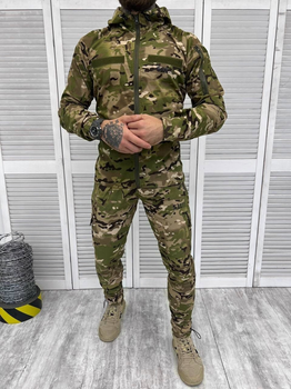 Тактичний військовий костюм Naton ( Куртка + Штани ), Камуфляж: Мультикам, Розмір: XXL