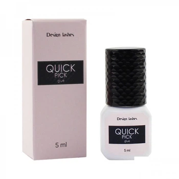 Клей для наращивания ресниц Design Lashes Quick Pick Glue черный 5 мл (2100994280094)