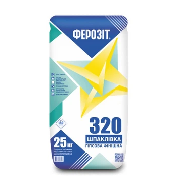 Шпатлевка гипсовая финишная Ферозит 320 25кг