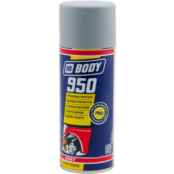 Антигравийное покрытие | BODY 950 Proline | Аэрозоль 400 мл — Серый