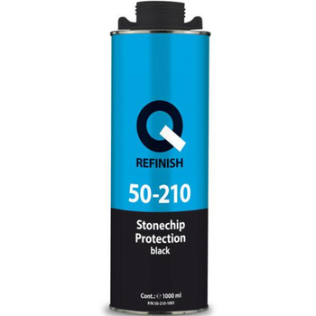 Антигравийное покрытие | Q-Refinish 50-210 | Под краскопульт 1 л — Черный