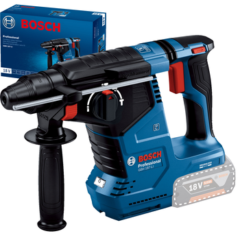 Безщітковий акумуляторний перфоратор Bosch GBH 187-LI, соло(без акум. та з.п.), 2,4 Дж, Vibration control (0611923020)