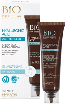 Концентрированный крем-филлер Phytorelax Laboratories Active filler concentrated face cream - hyaluronic acid 30 мл (8030976030086)