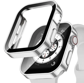 Захисний чохол зі склом Choice 2 для Apple Watch 44 мм Сірий