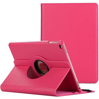 Поворотний чохол для Apple iPad 9.7" 2017 (A1822, A1823) / 2018 (A1893, A1954) Hotpink