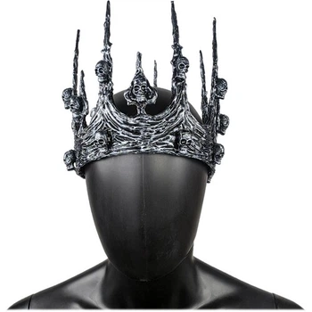 Корона Готичний король SETA Decor 22-363BLK-SL