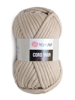 Турецкая пряжа для вязания YARNART CORD YARN / КОРД ЯРН / для вязания ковриков и корзин -753 беж