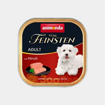 Влажный корм Animonda Vom Feinsten Adult with Deer с олениной для собак, 150 г