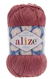 Пряжа для ручного в'язання Alize miss - (Алізе міс) 468