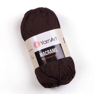 Турецька пряжа для в'язання YarnArt Macrame (макраме)- 157 коричнева кава