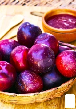 Японская слива "Сатсума" (Satsuma) (раннеспелая) крупноплодная 150грамм (46389)