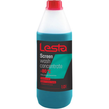 Омыватель стекол зимний концентрат -80 °C | Lesta Screen Wash Concentrate | Бутылка 1 л