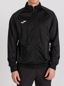 Спортивна кофта чоловіча Joma Gala 100086.100 L Чорна (9995165845119)