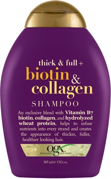 Шампунь для волос с биотином и коллагеном OGX Biotin & Collagen Thick & Full Shampoo 385ml (818194-739000-2)