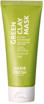 Маска для лица с зеленой глиной Marie Fresh Anti Acne 50ml (912679-835095-2)