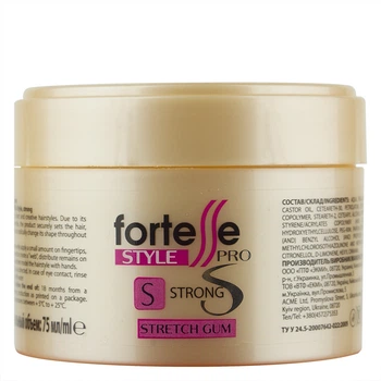Гель-паутинка для волос сильной фиксации Fortesse Pro Style 75ml (705446-631477-2)